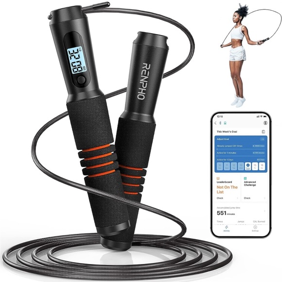 Renpho Smart Jump Rope - Picture 2 of 5